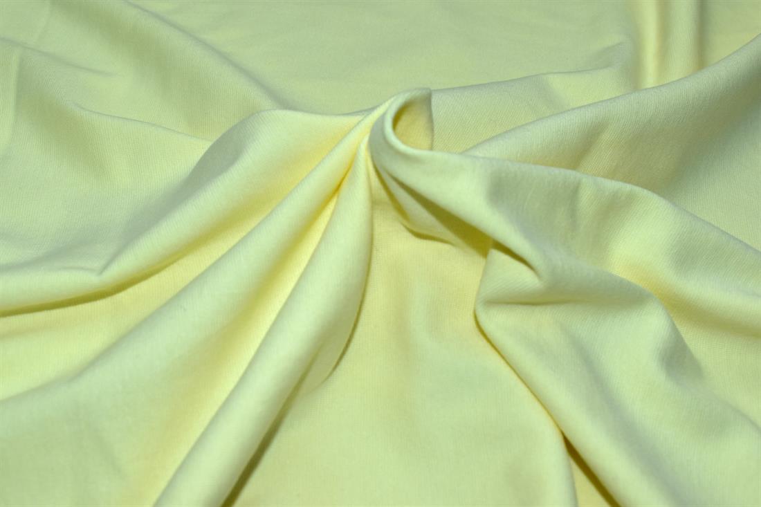 Lemon Tubular/Ribbing Jersey