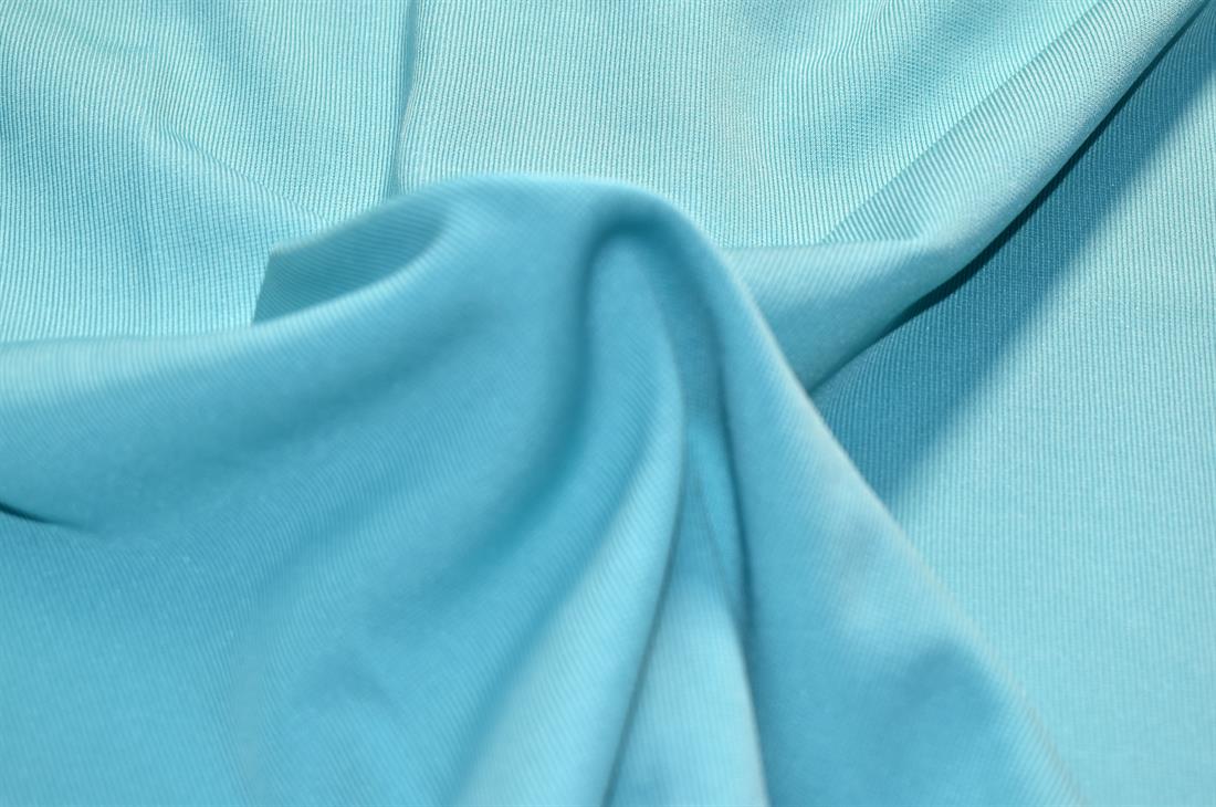 Light Turquise Tubular Jersey Ribbing