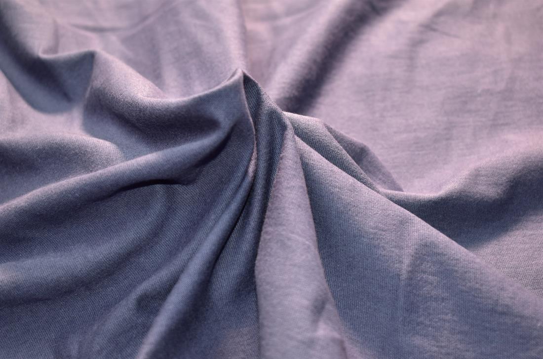 Navy Blue Tubular Jersey Ribbing