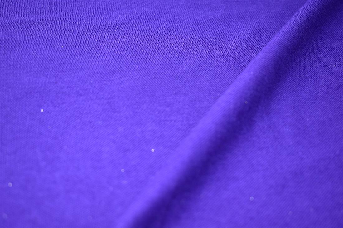 Purple Tubular Jersey Ribbing