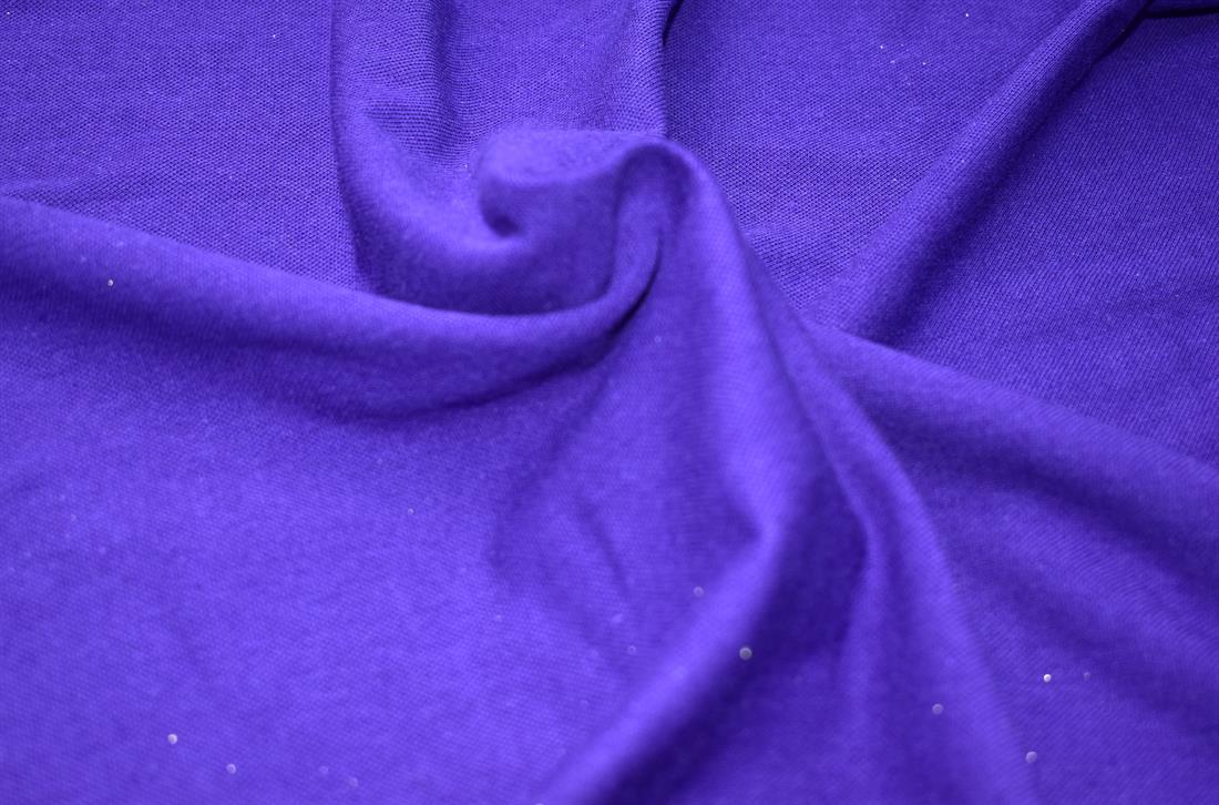 Purple Tubular Jersey Ribbing