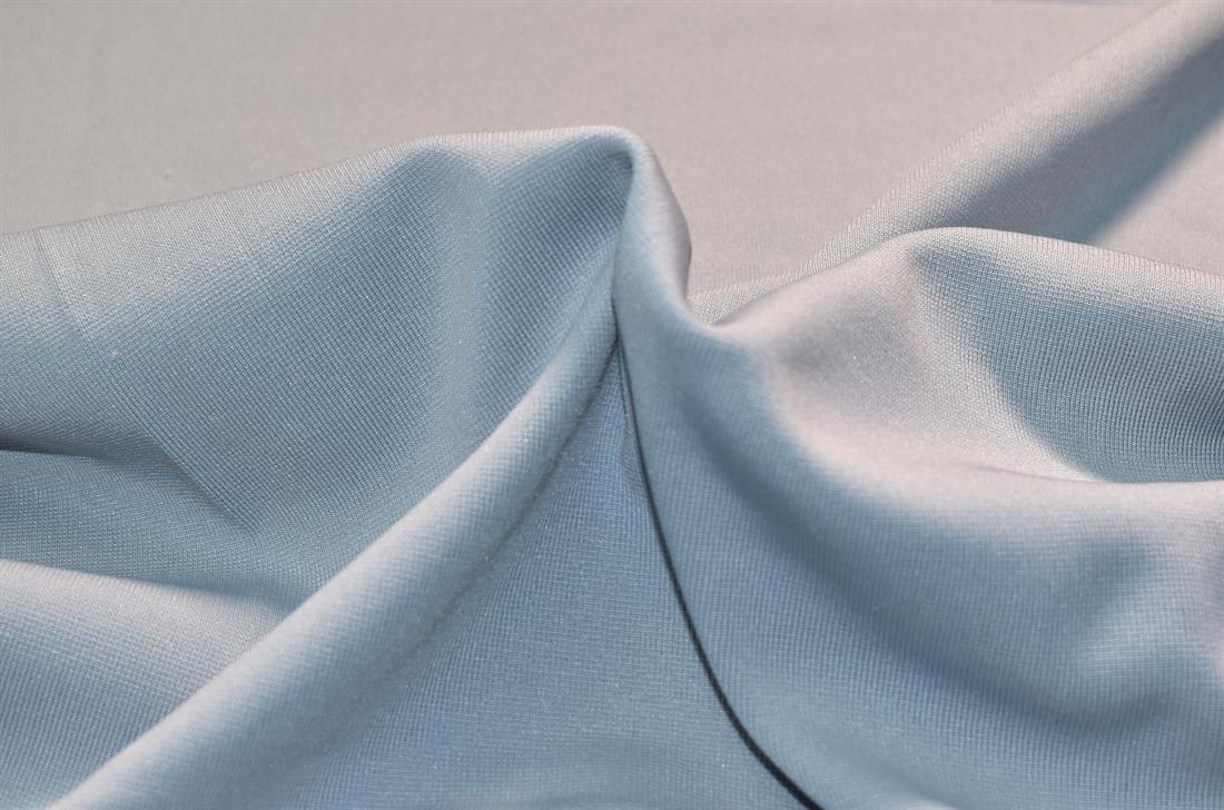 Silver Grey Tubular Jersey Ribbing