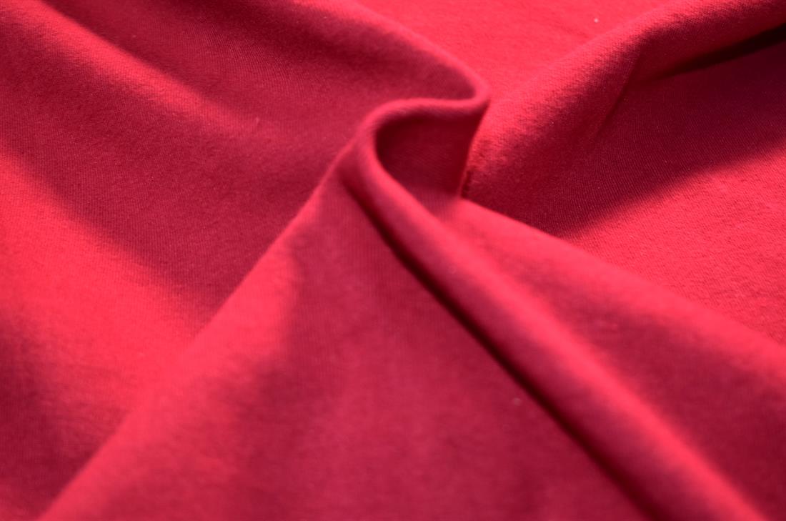 Wine Tubular Jersey Ribbing
