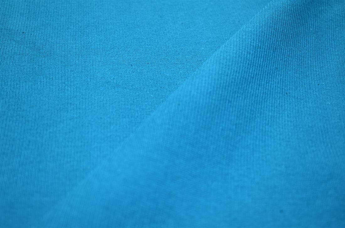 Teal This Ribbing Jersey Fabric