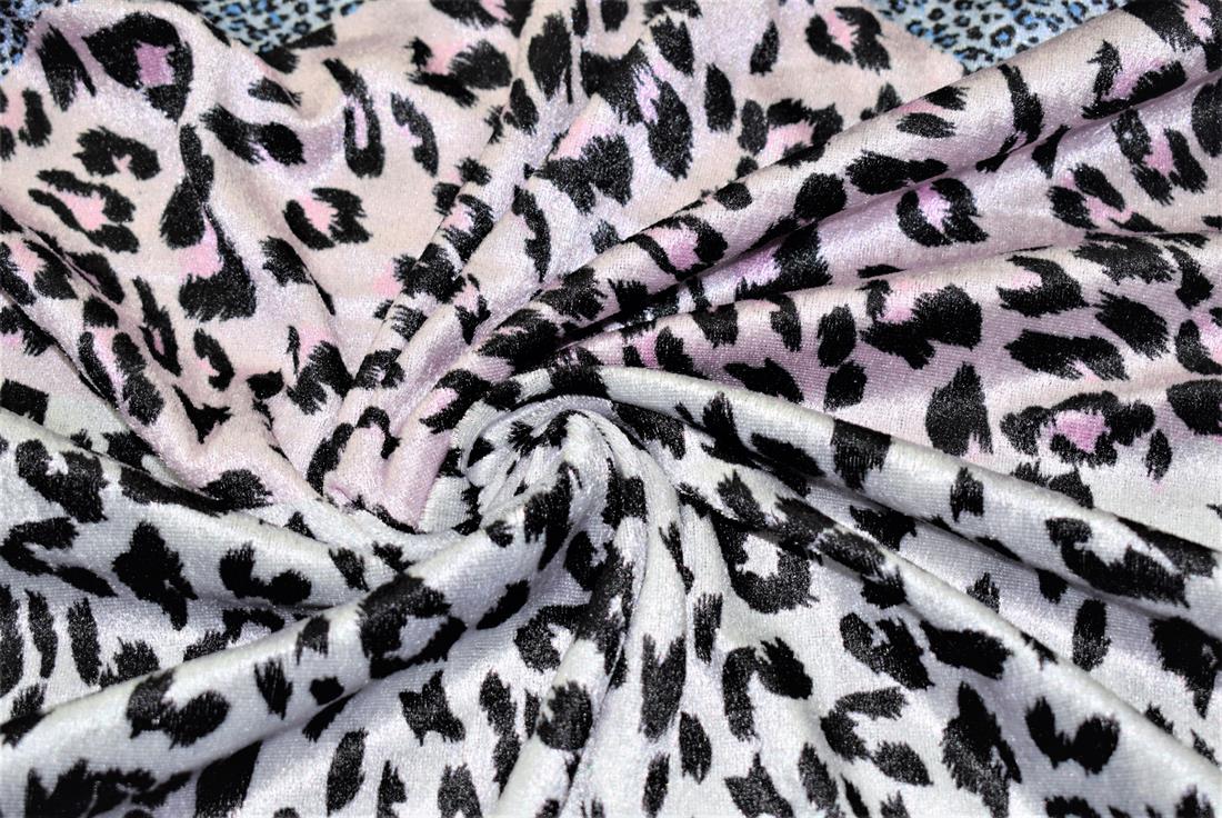 Leopard Print Velvet