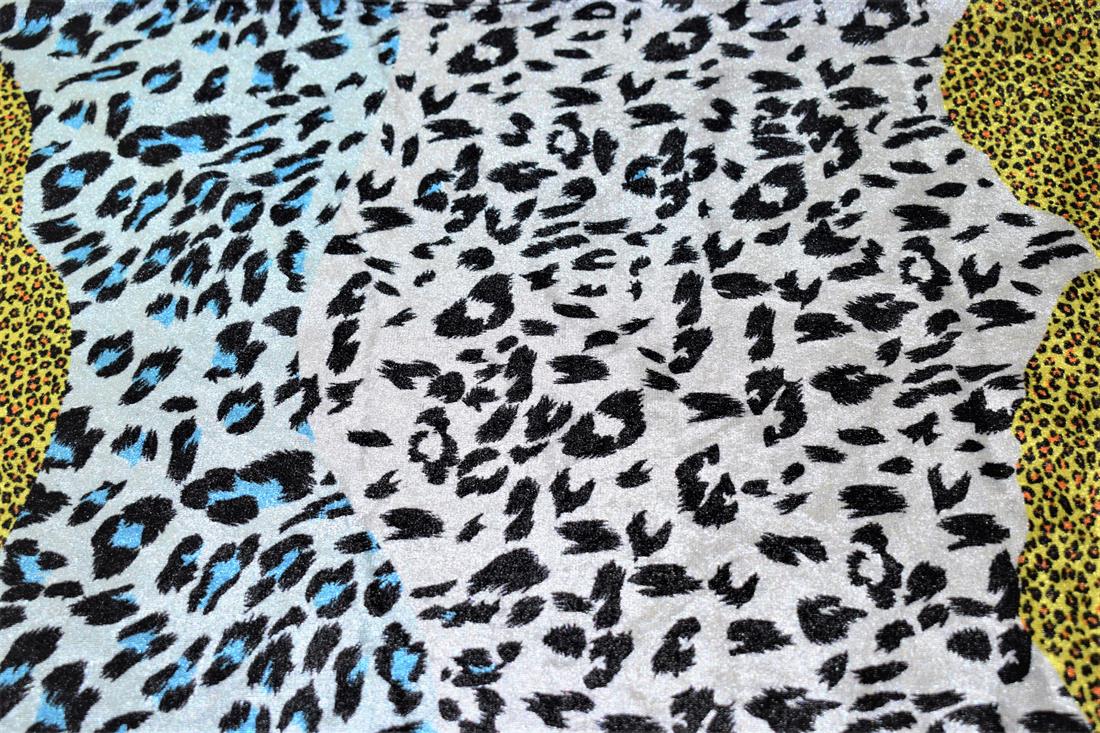 Leopard Print Velvet