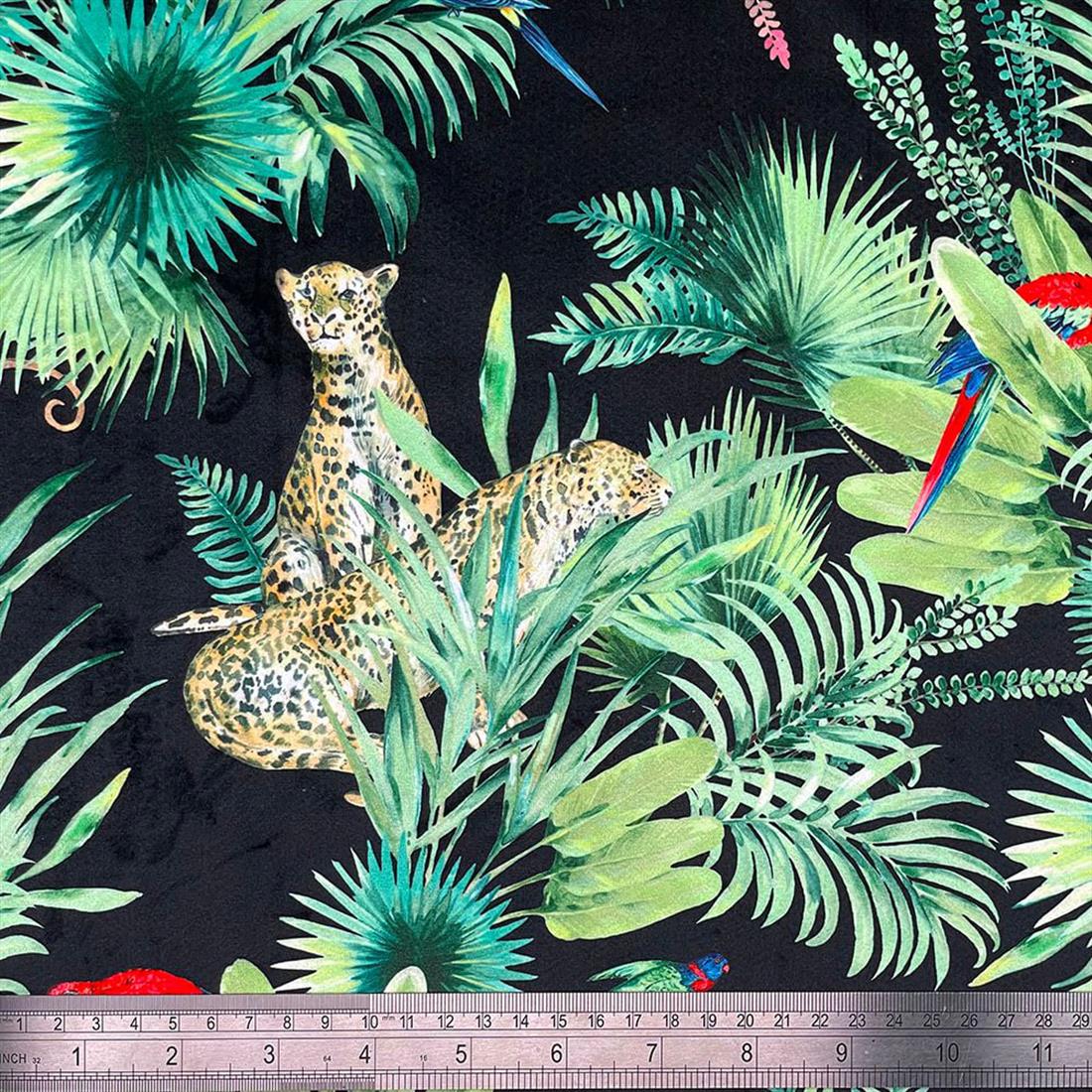Amazon Digitally Printed Velvet