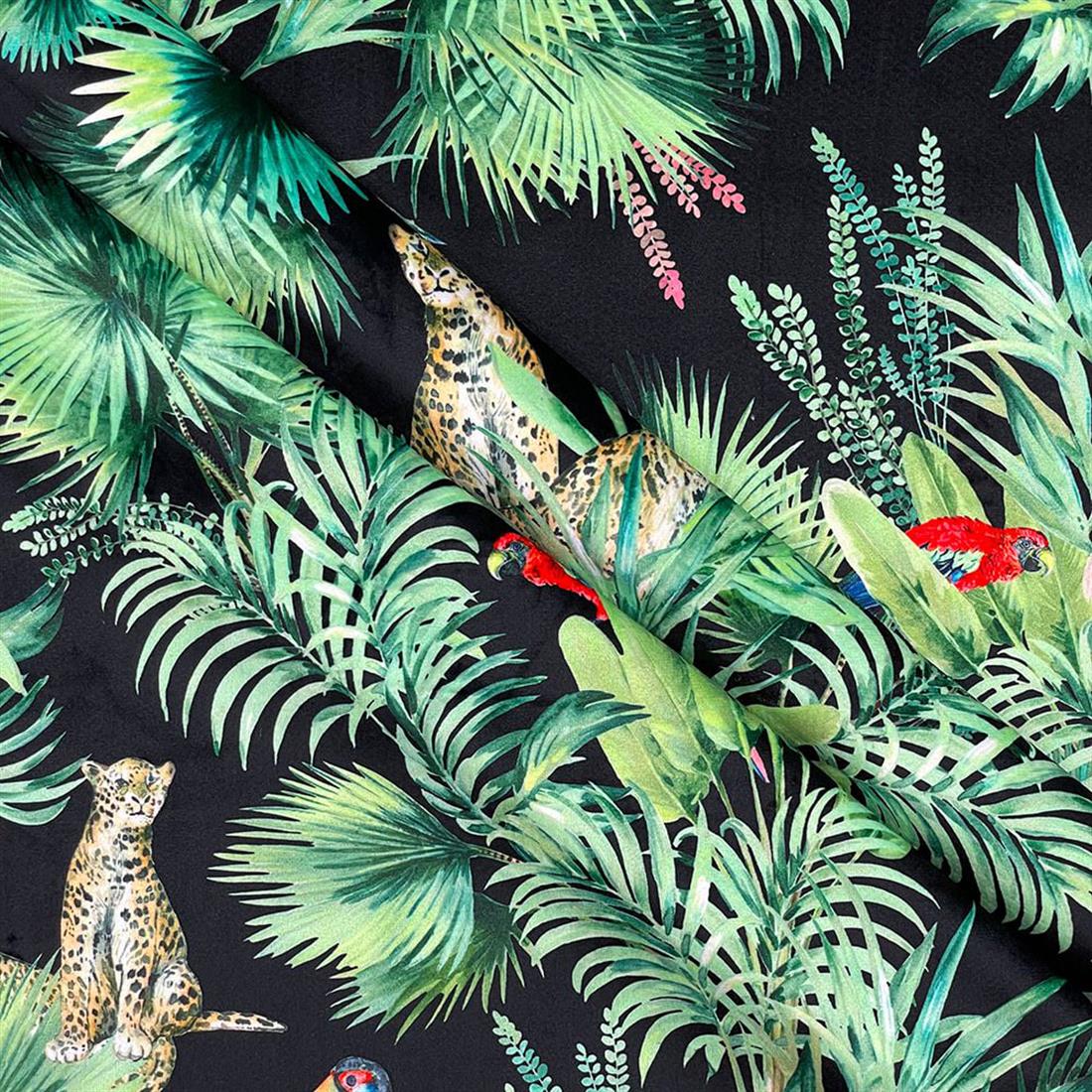 Amazon Digitally Printed Velvet