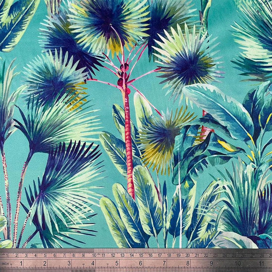 Palm Springs Digitally Printed Velvet