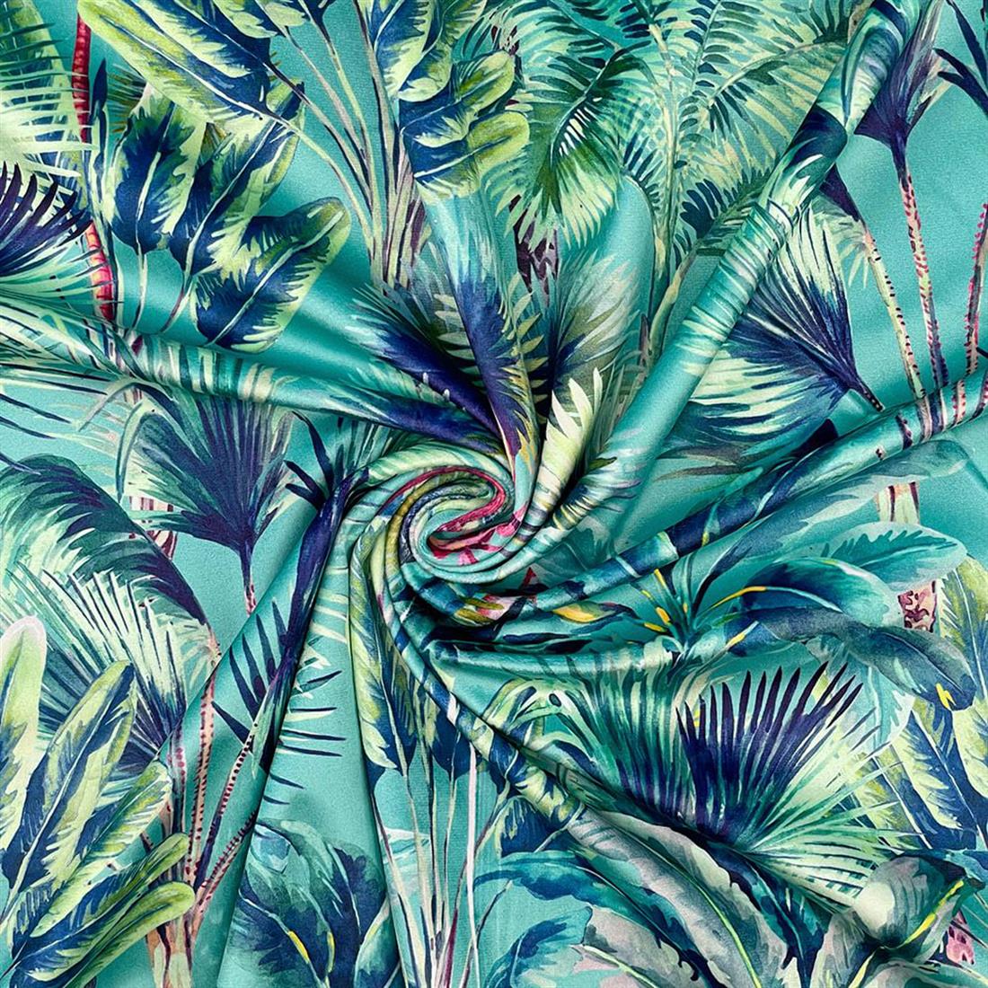 Palm Springs Digitally Printed Velvet