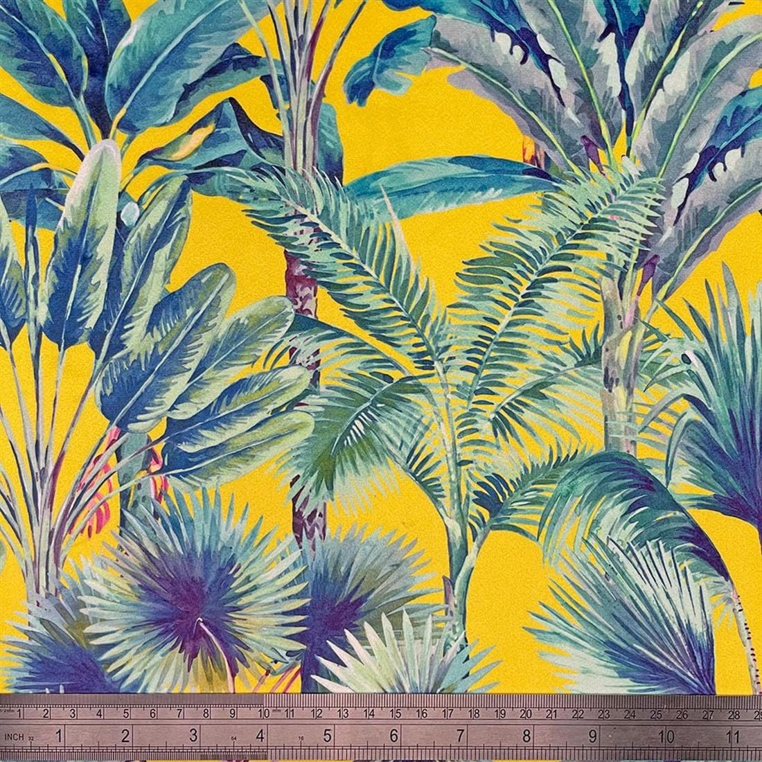 Palm Springs Digitally Printed Velvet