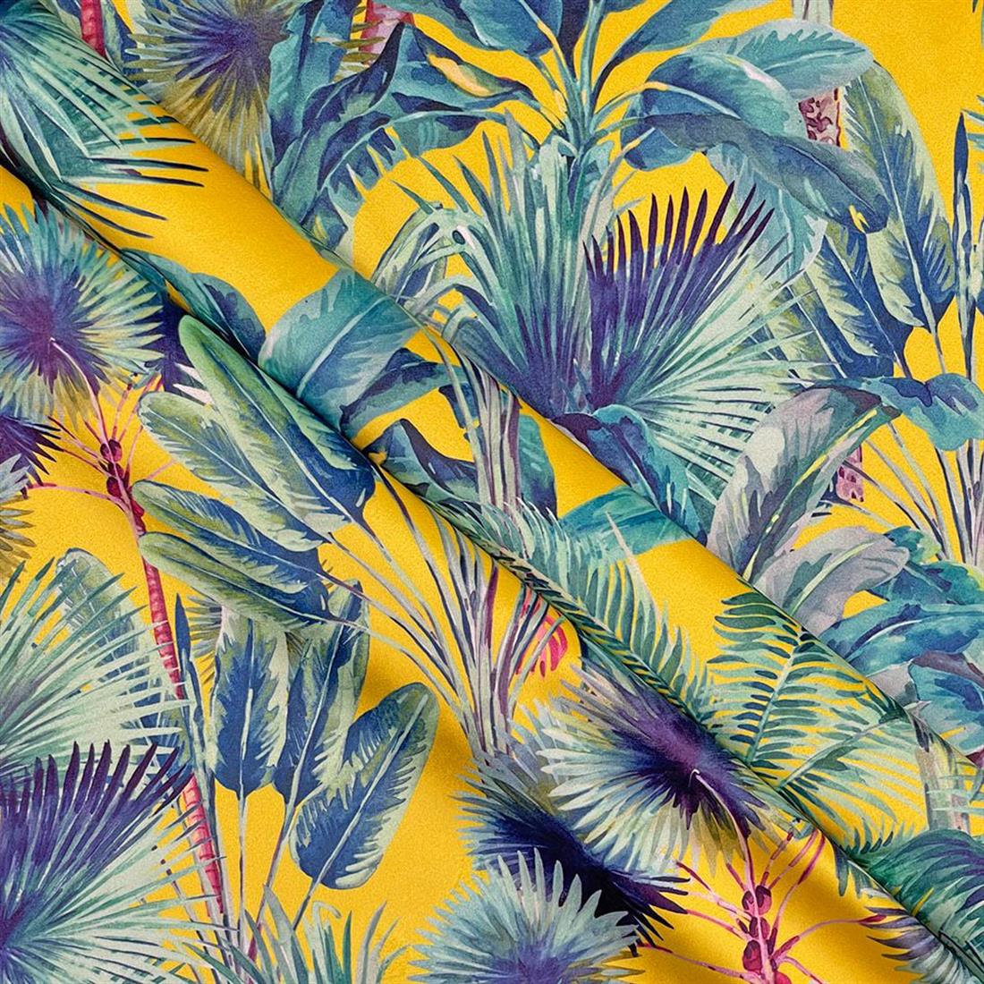 Palm Springs Digitally Printed Velvet