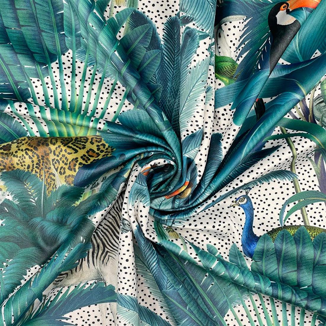 Royal Digitally Printed Velvet