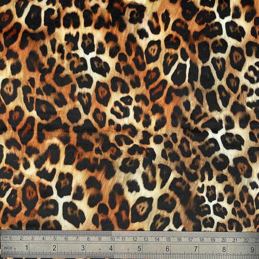 Brown Kalahari Digitally Printed Velvet