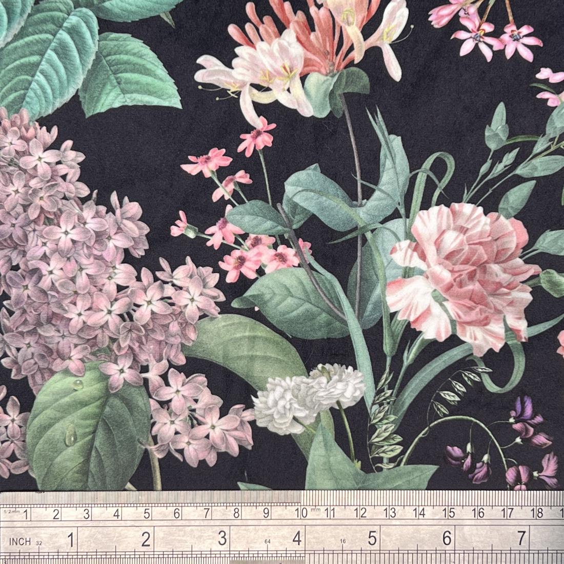 Shangri-La Jet Black Digitally Printed