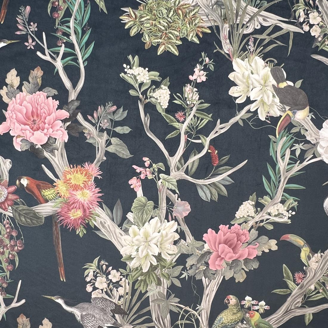 Chinoiserie Midnight Digitally Printed