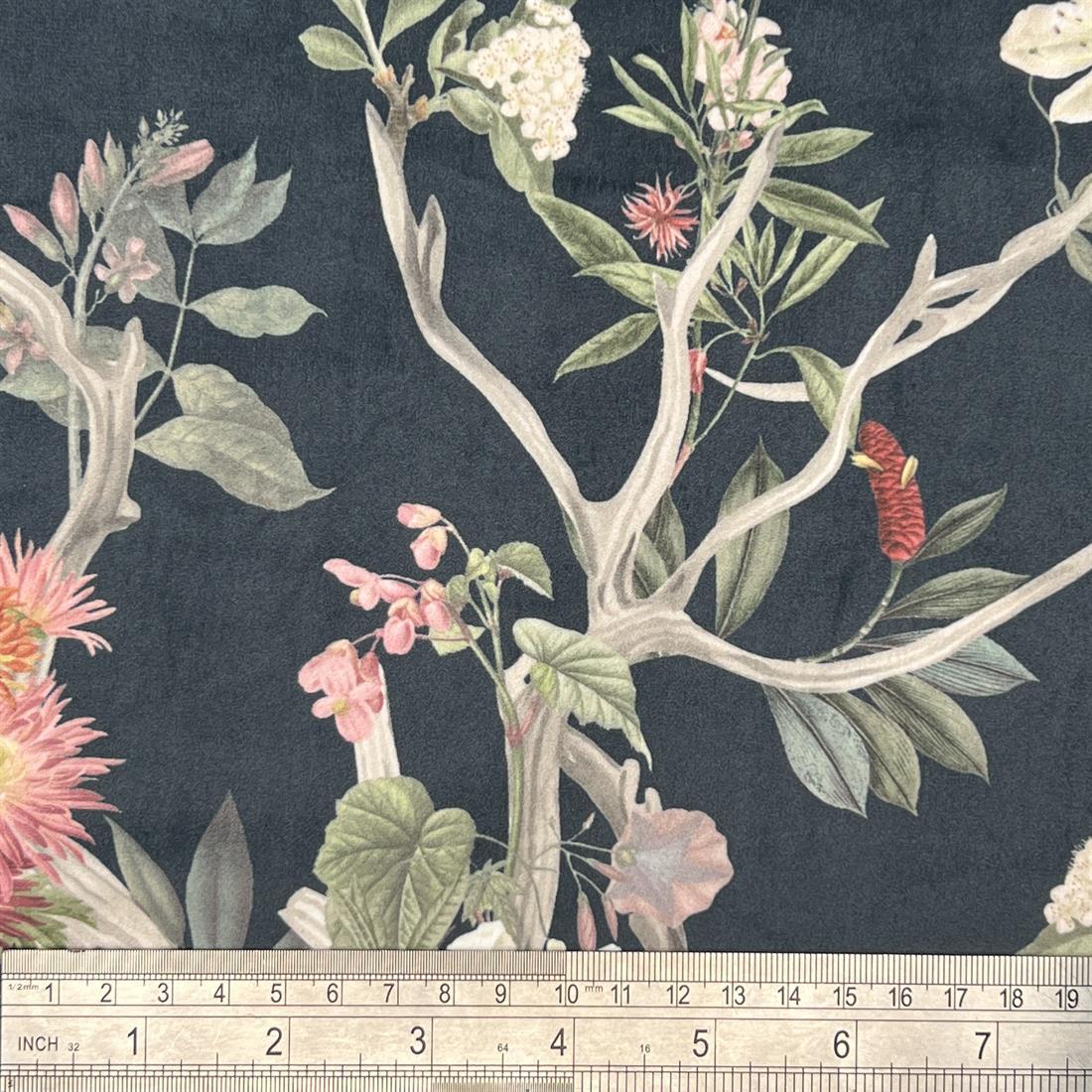 Chinoiserie Midnight Digitally Printed