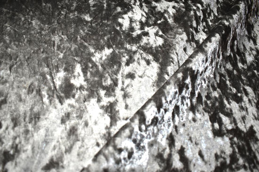 Silver & Grey Quality Velvet