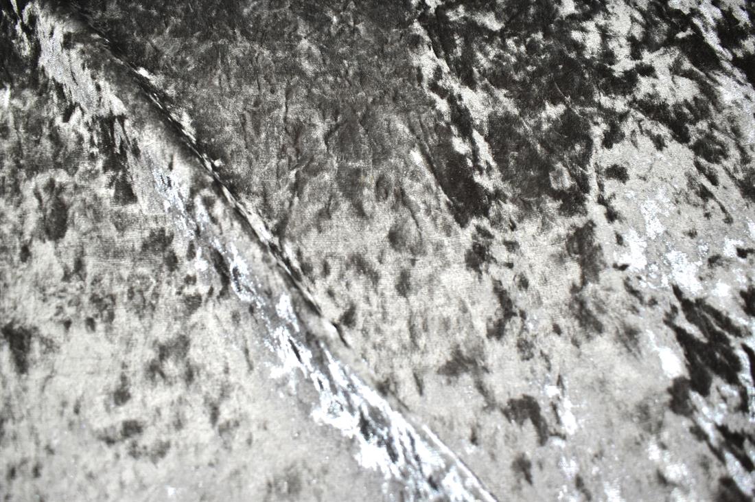 Silver & Grey Quality Velvet