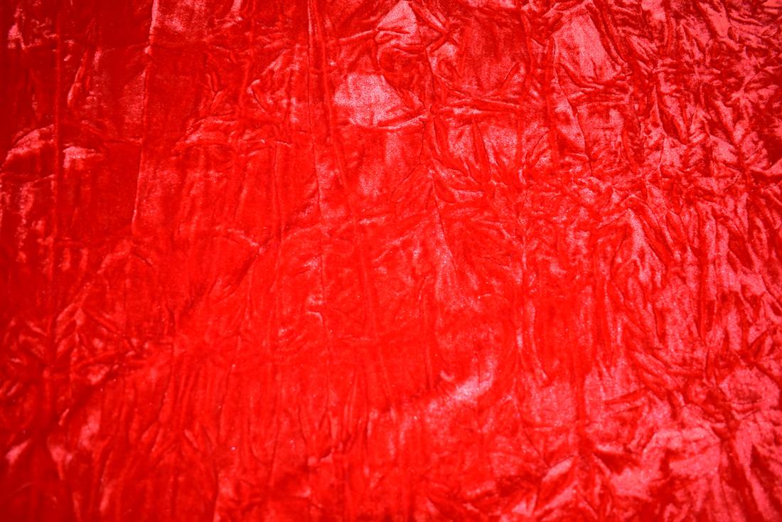 Plain Crushed Velour Velvet Fabric