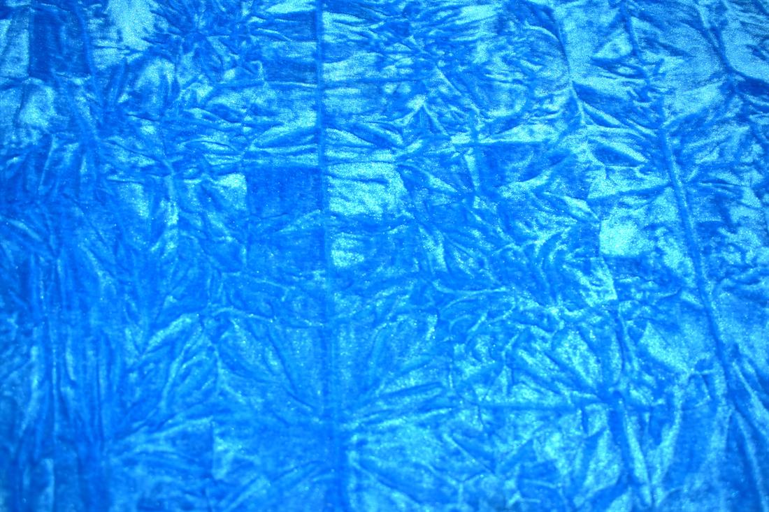 Plain Crushed Velour Velvet Fabric