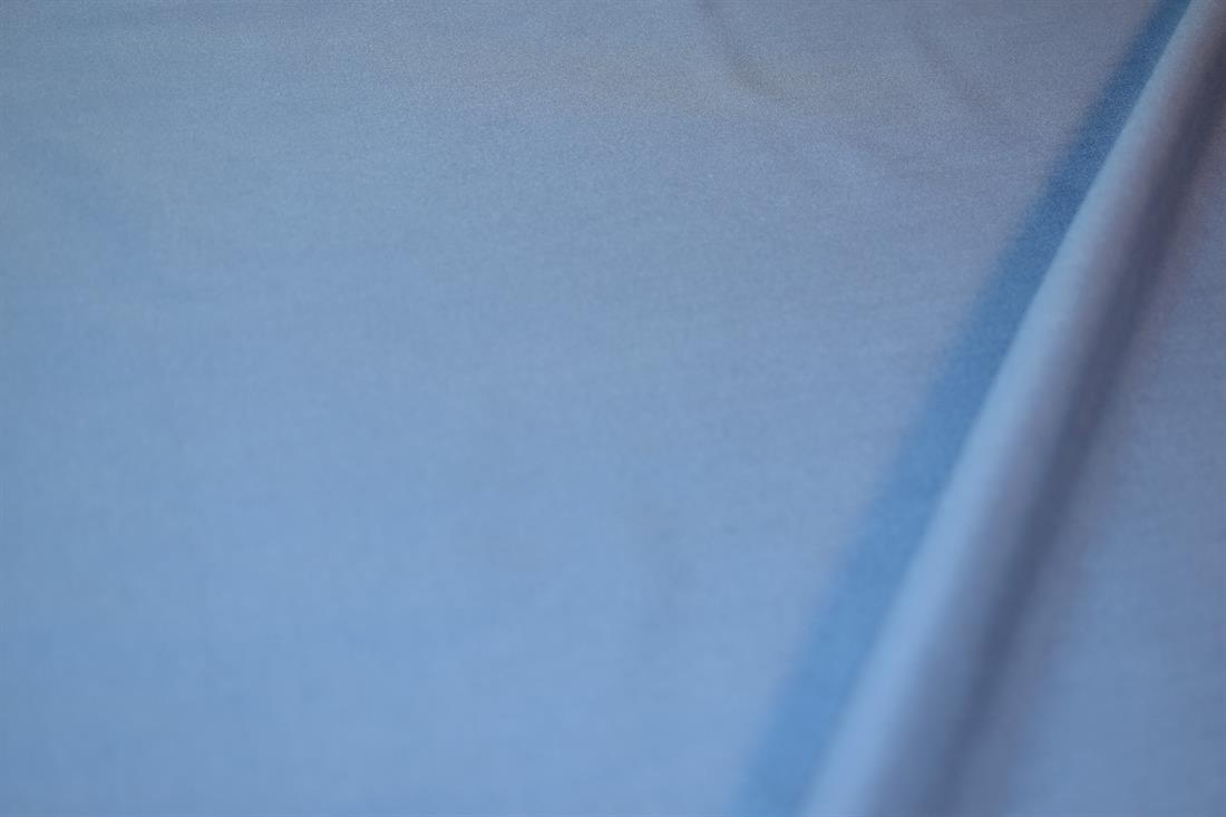Blue Plain Viscose Fabric