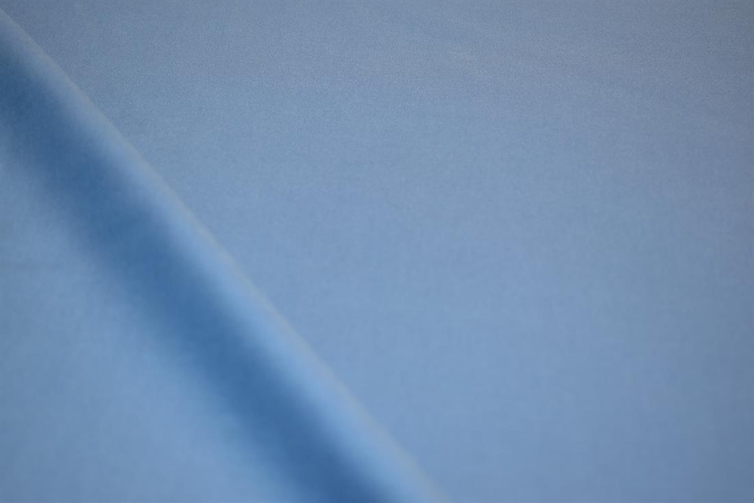 Blue Plain Viscose Fabric