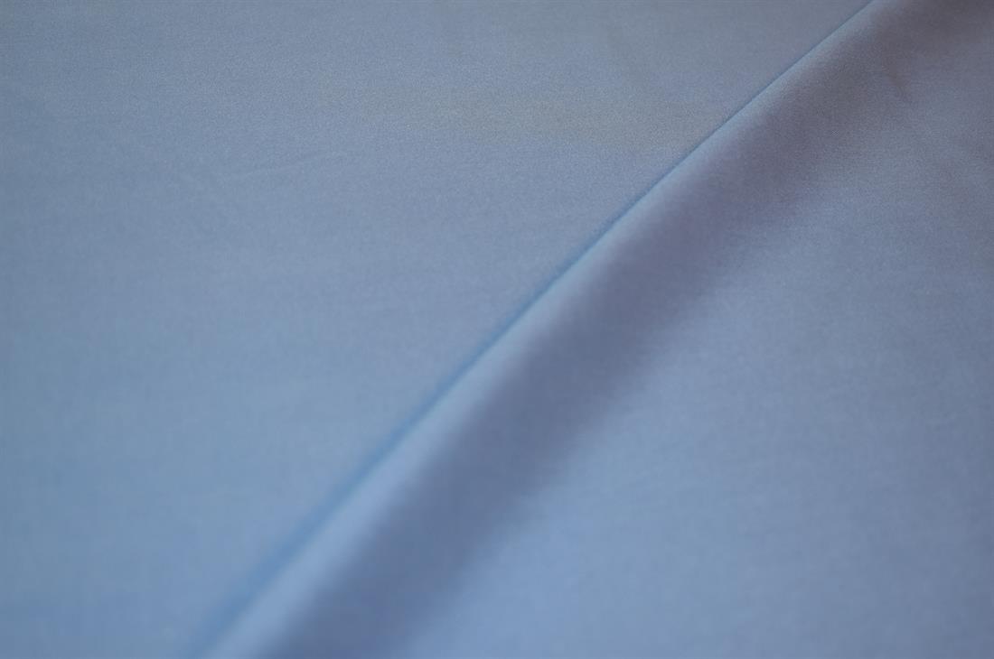 Blue Plain Viscose Fabric
