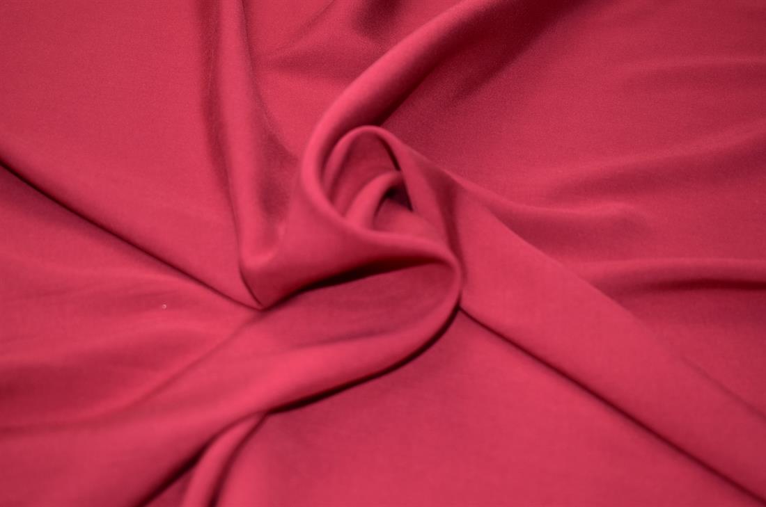 Maroon Plain Viscose Fabric