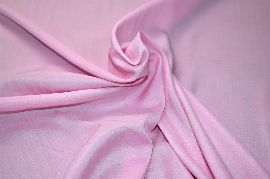 Pink Plain Viscose