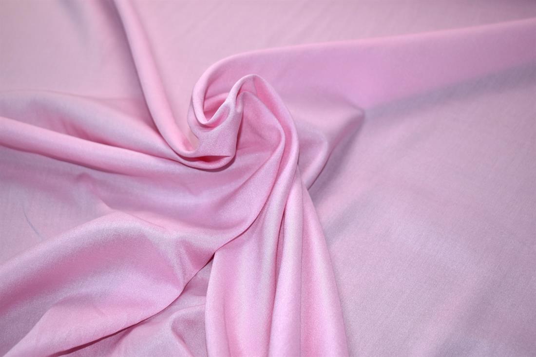 Pink Plain Viscose