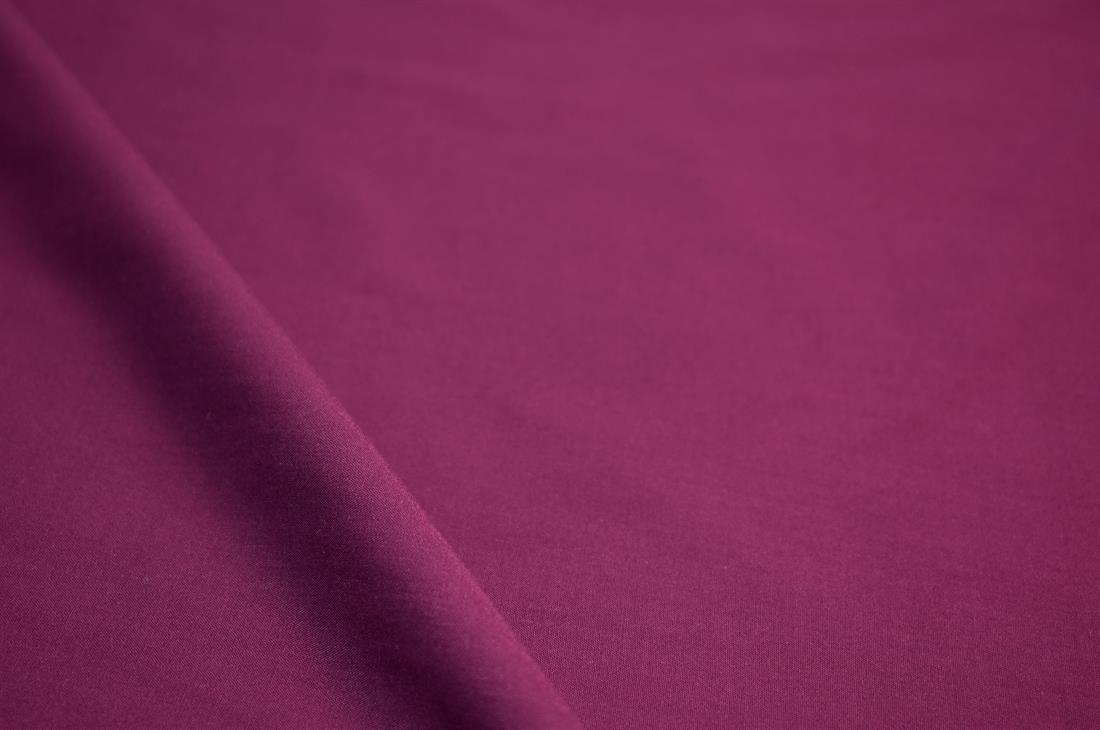 Plum Plain Viscose Fabric