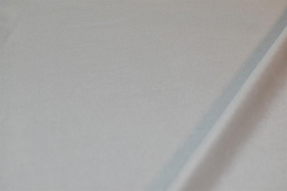 Silver Plain Viscose Fabric