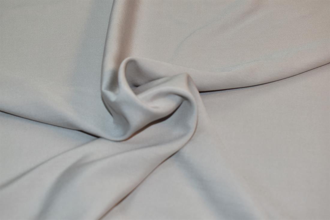 Silver Plain Viscose Fabric