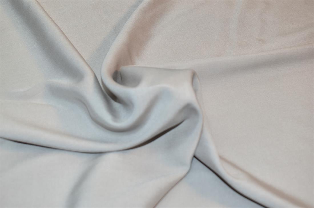 Silver Plain Viscose Fabric
