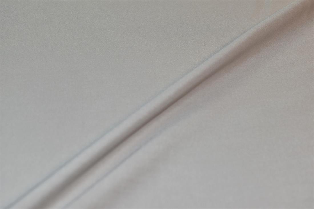Silver Plain Viscose Fabric