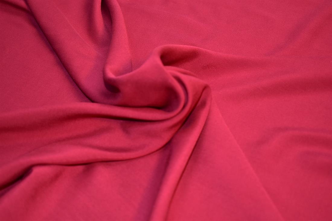 Wine Plain Viscose Fabric