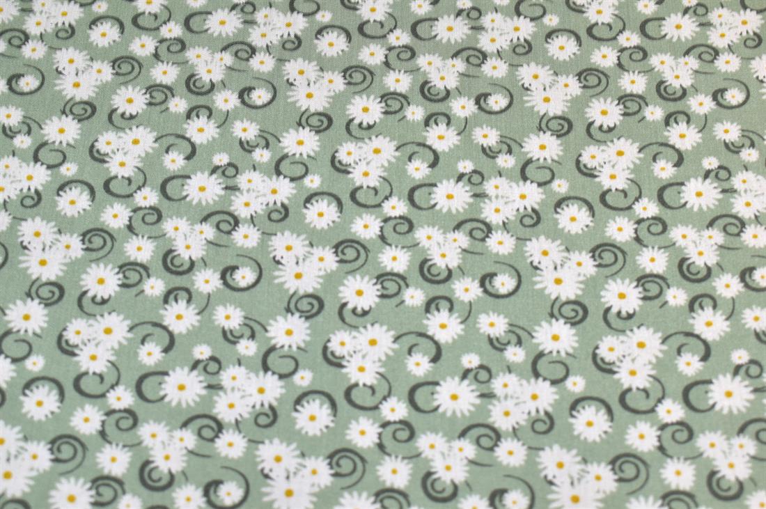 Printed Floral 100% Viscose Fabric Material