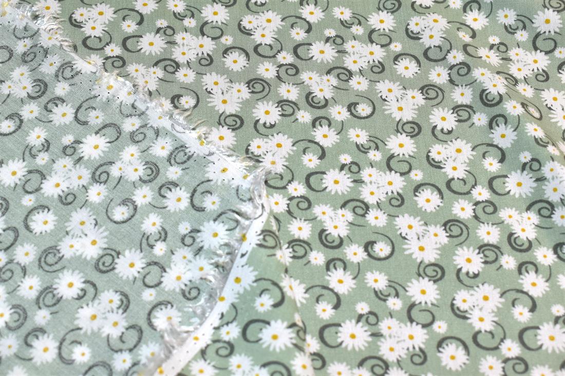 Printed Floral 100% Viscose Fabric Material
