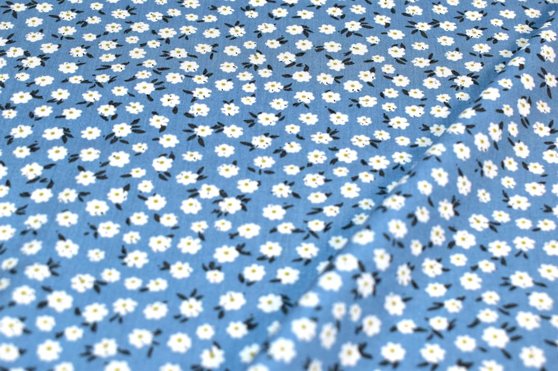Printed Floral 100% Viscose Fabric Material