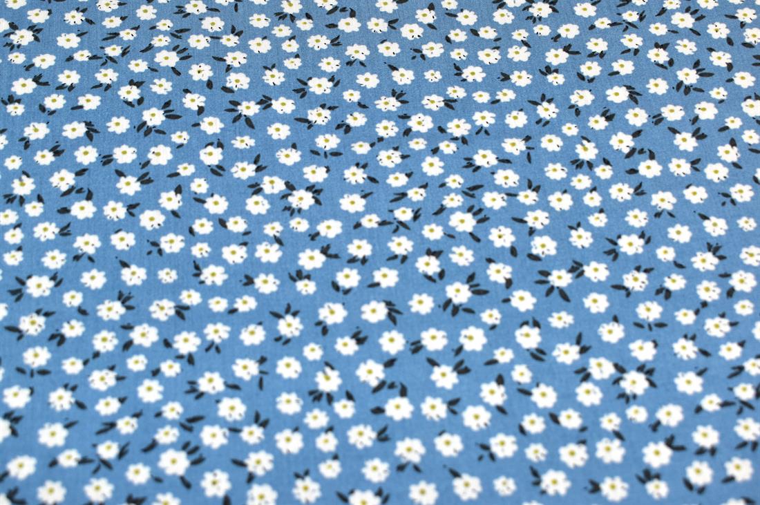 Printed Floral 100% Viscose Fabric Material