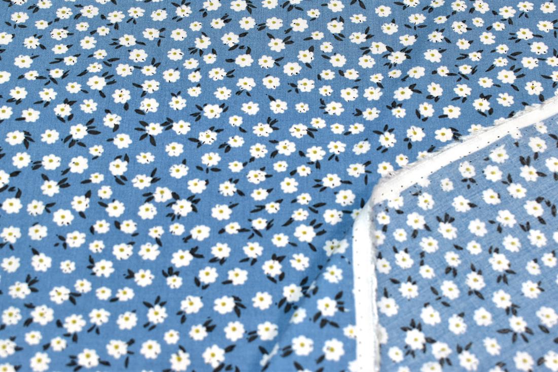 Printed Floral 100% Viscose Fabric Material