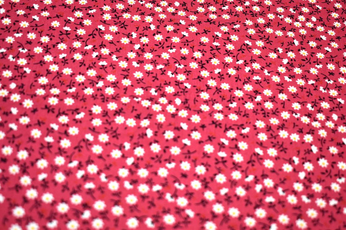 Printed Floral 100% Viscose Fabric Material