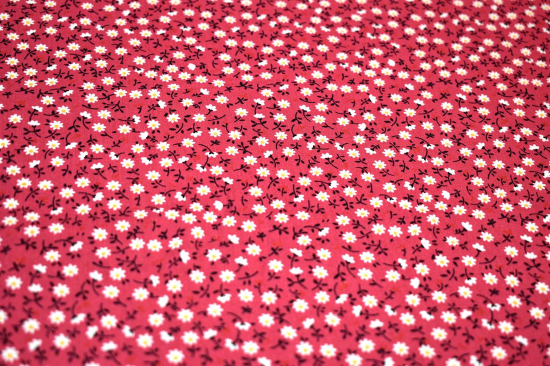 Printed Floral 100% Viscose Fabric Material