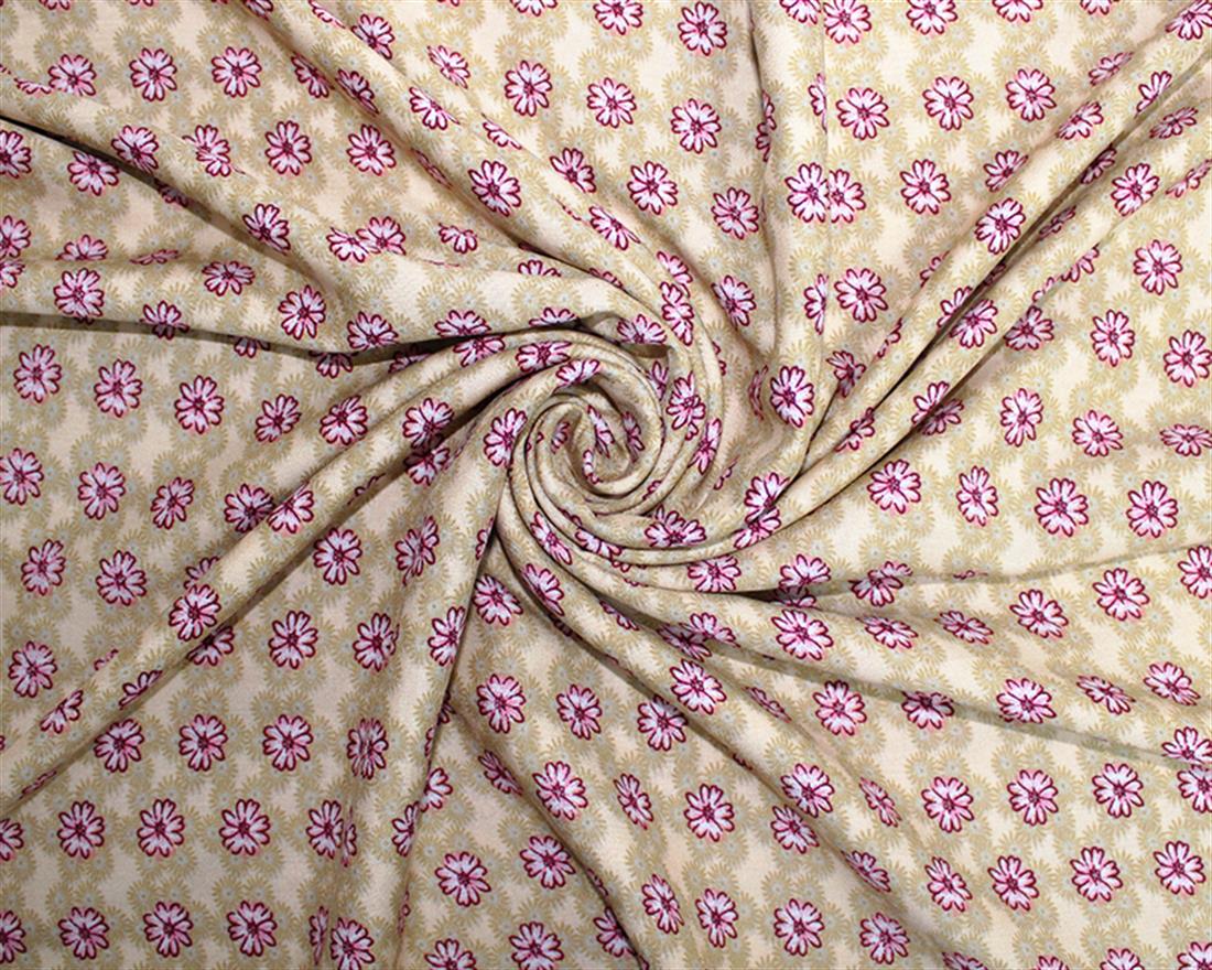Whimsical Floral Viscose I Ain’t Dandelion! Printed Fabric