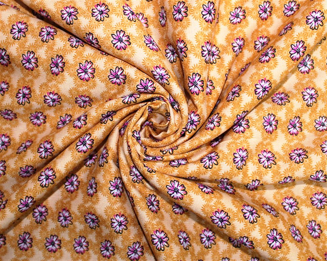 Whimsical Floral Viscose I Ain’t Dandelion! Printed Fabric