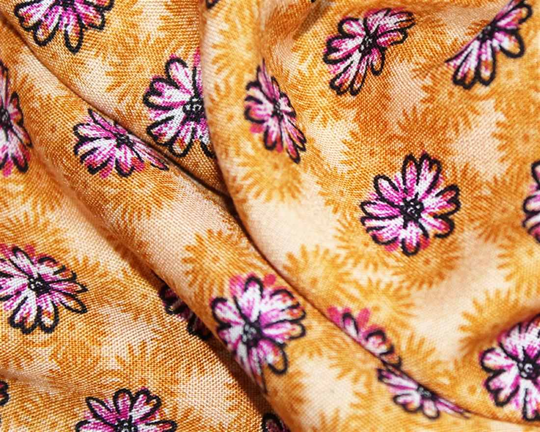 Whimsical Floral Viscose I Ain’t Dandelion! Printed Fabric