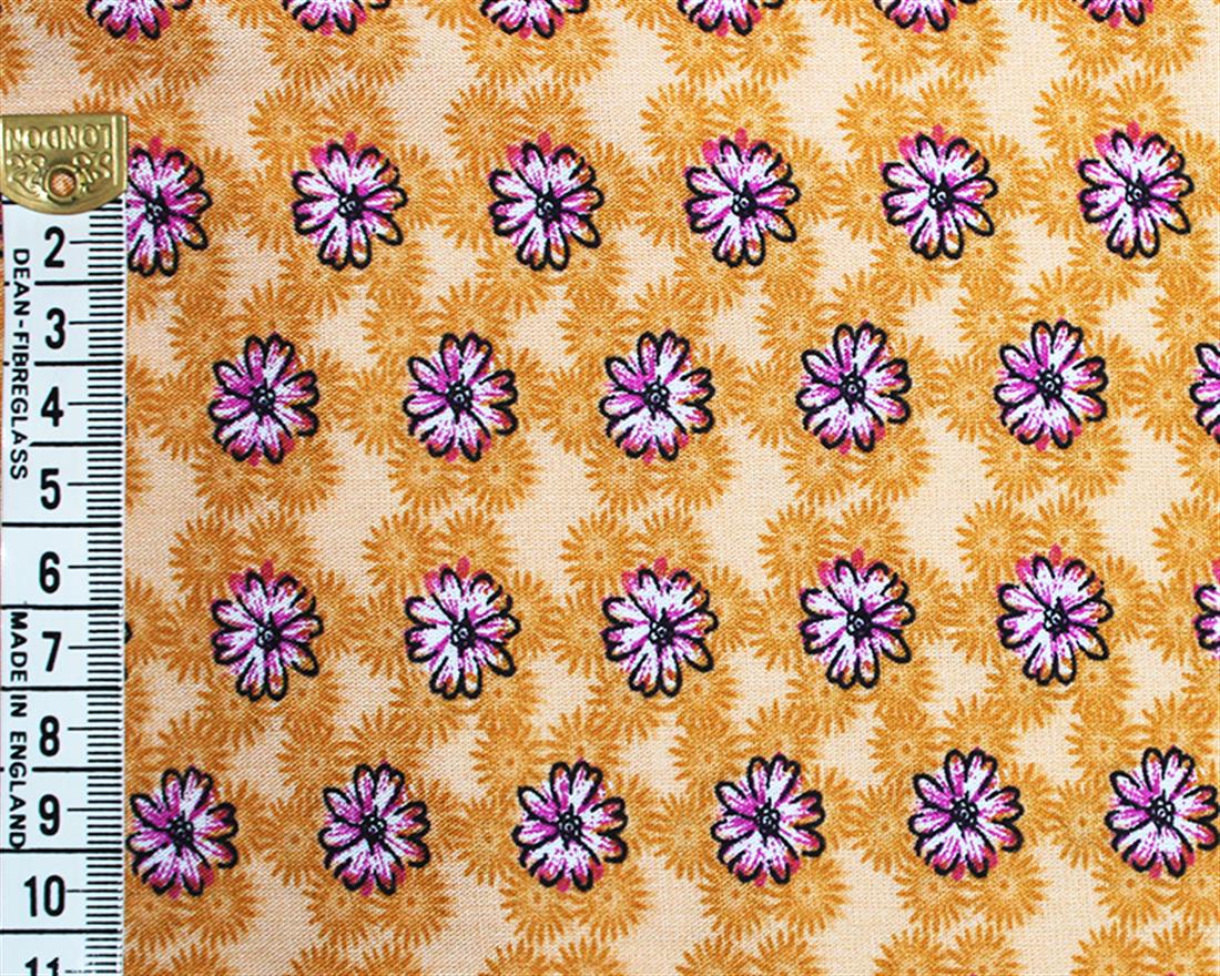 Whimsical Floral Viscose I Ain’t Dandelion! Printed Fabric