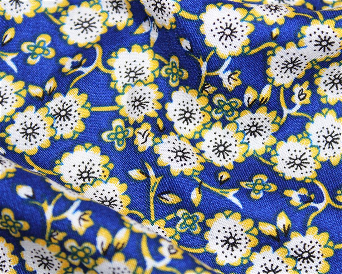 Floral Detail Viscose Printed Fabric