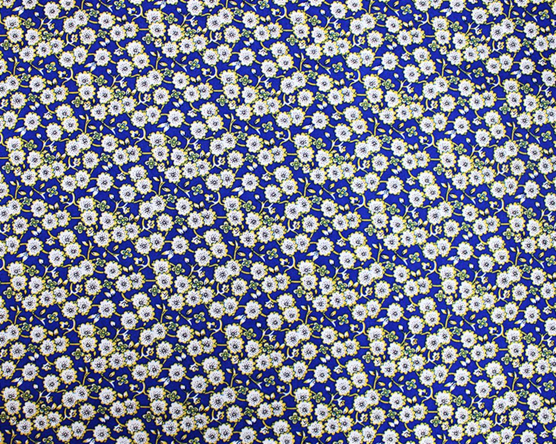 Floral Detail Viscose Printed Fabric